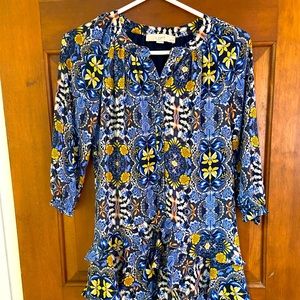 LOFT Flowery Spring Dress